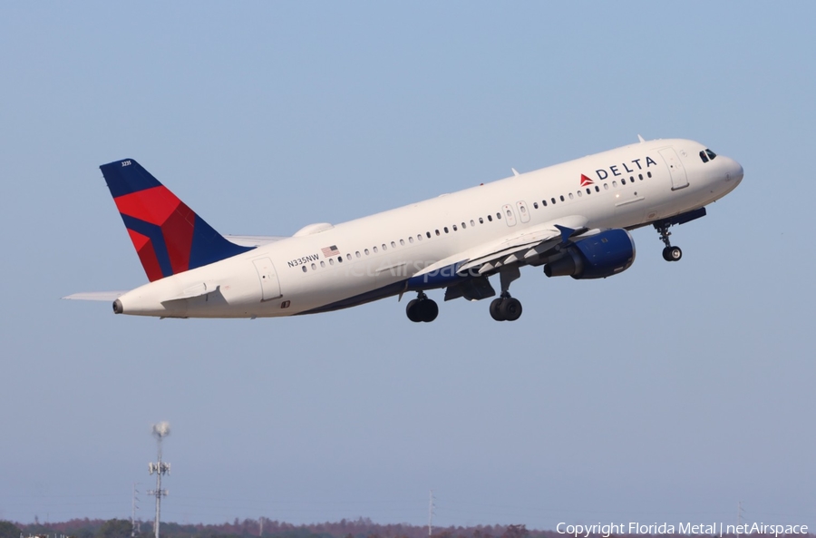 Delta Air Lines Airbus A320-212 (N335NW) | Photo 661876