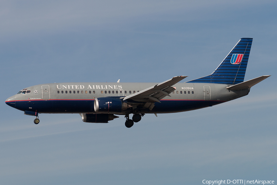 United Airlines Boeing 737-322 (N335UA) | Photo 186603