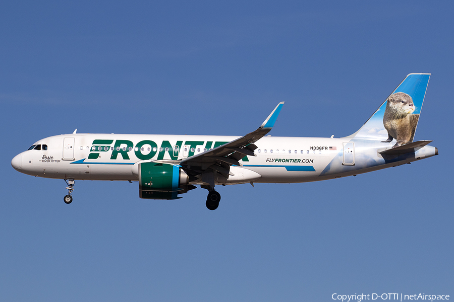 Frontier Airlines Airbus A320-251N (N336FR) | Photo 555979