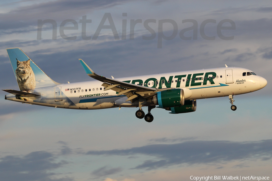 Frontier Airlines Airbus A320-251N (N337FR) | Photo 542556