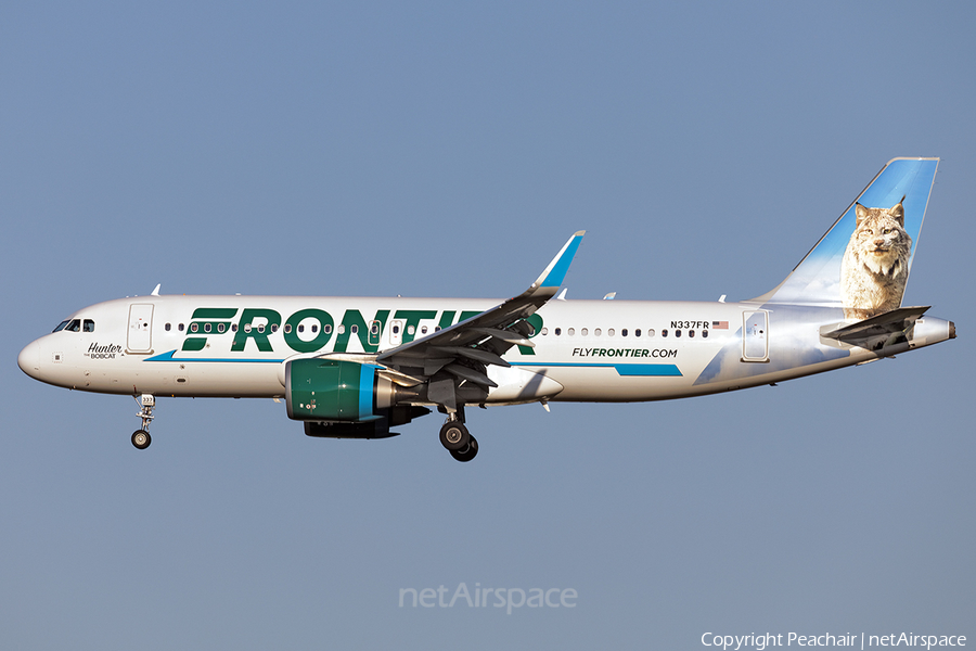 Frontier Airlines Airbus A320-251N (N337FR) | Photo 317037