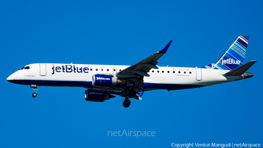 JetBlue Airways Embraer ERJ-190AR (ERJ-190-100IGW) (N337JB) | Photo 193625