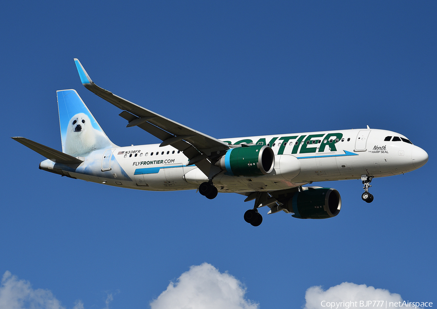 Frontier Airlines Airbus A320-251N (N338FR) | Photo 468577