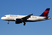 Delta Air Lines Airbus A319-114 (N338NB) at  Los Angeles - International, United States