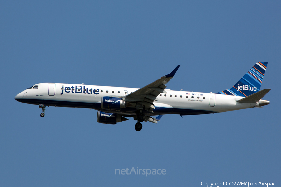 JetBlue Airways Embraer ERJ-190AR (ERJ-190-100IGW) (N339JB) | Photo 60915