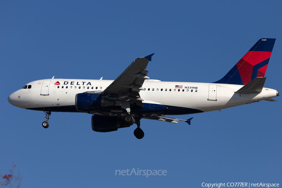 Delta Air Lines Airbus A319-114 (N339NB) | Photo 425240