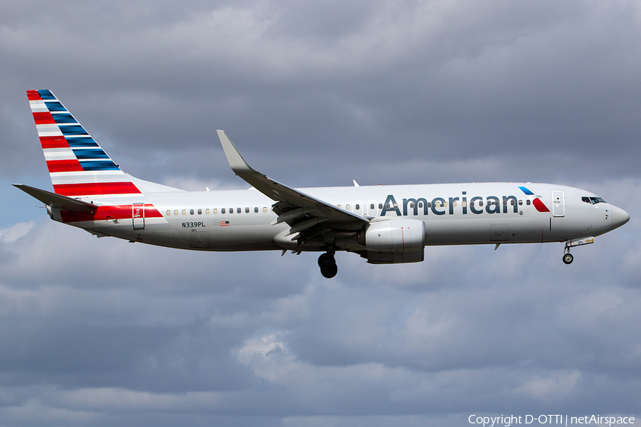 American Airlines Boeing 737-823 (N339PL) | Photo 612516