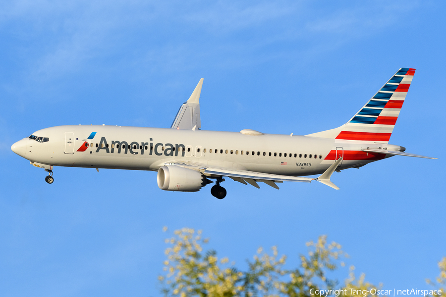 American Airlines Boeing 737-8 MAX (N339SU) | Photo 521676