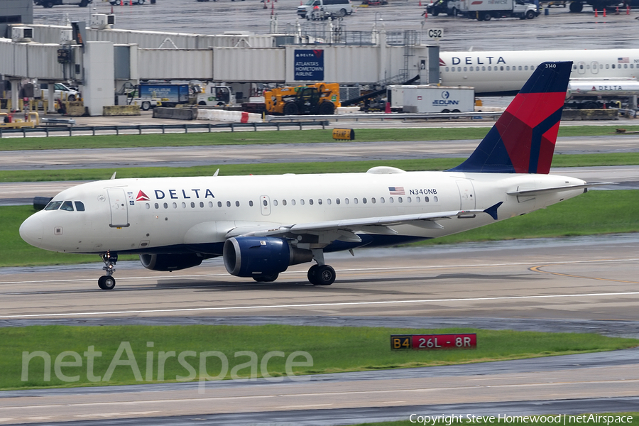 Delta Air Lines Airbus A319-114 (N340NB) | Photo 679060