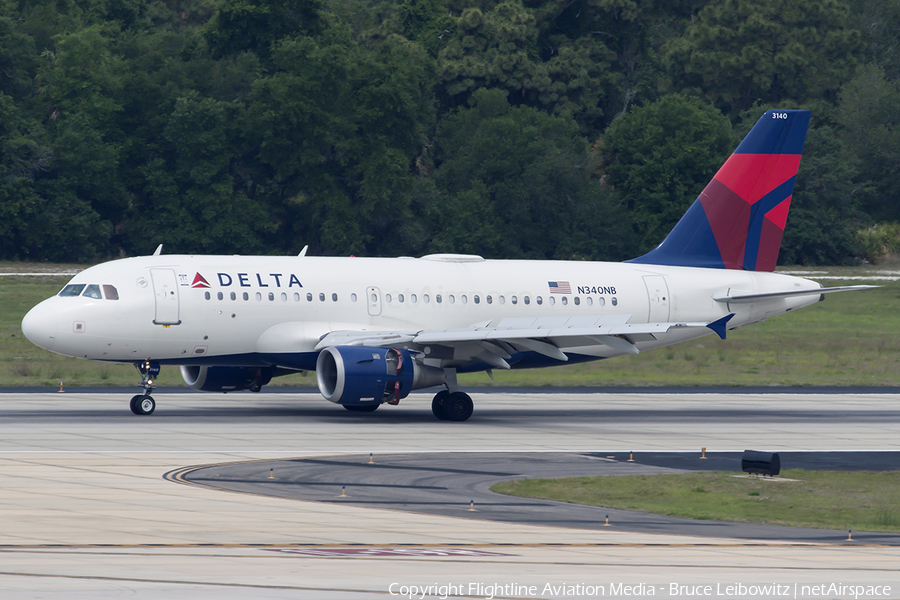 Delta Air Lines Airbus A319-114 (N340NB) | Photo 462312