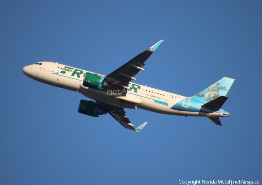 Frontier Airlines Airbus A320-251N (N341FR) | Photo 661901