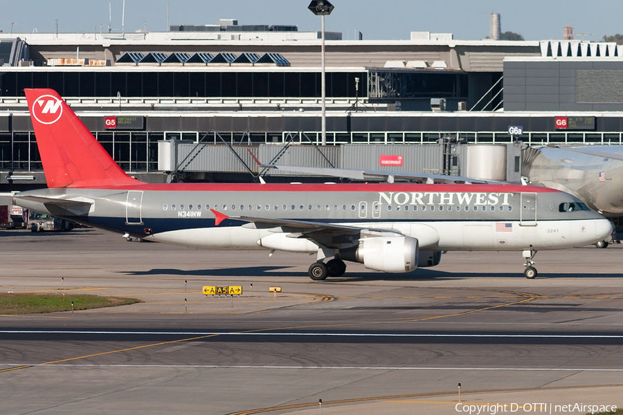 Northwest Airlines Airbus A320-211 (N341NW) | Photo 190552