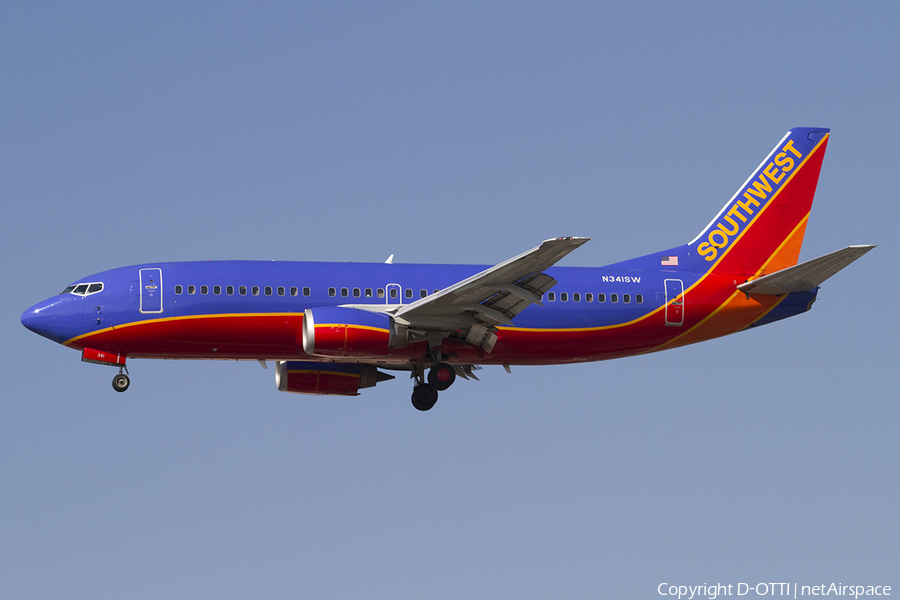 Southwest Airlines Boeing 737-3H4 (N341SW) | Photo 338407