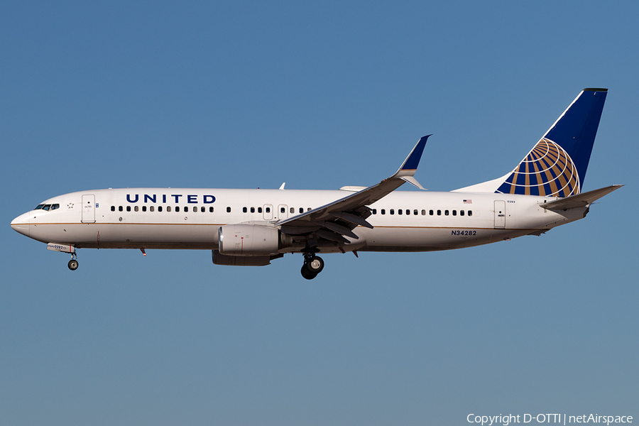 United Airlines Boeing 737-824 (N34282) | Photo 137017