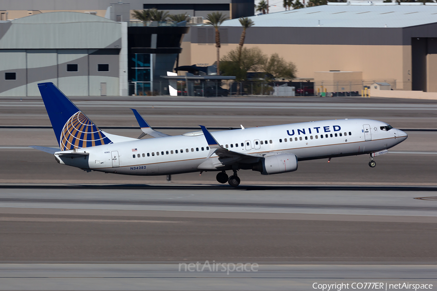 United Airlines Boeing 737-824 (N34282) | Photo 289695
