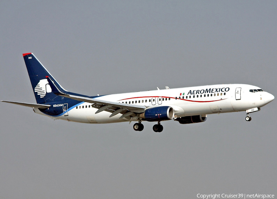 AeroMexico Boeing 737-8Z9 (N342AM) | Photo 266667