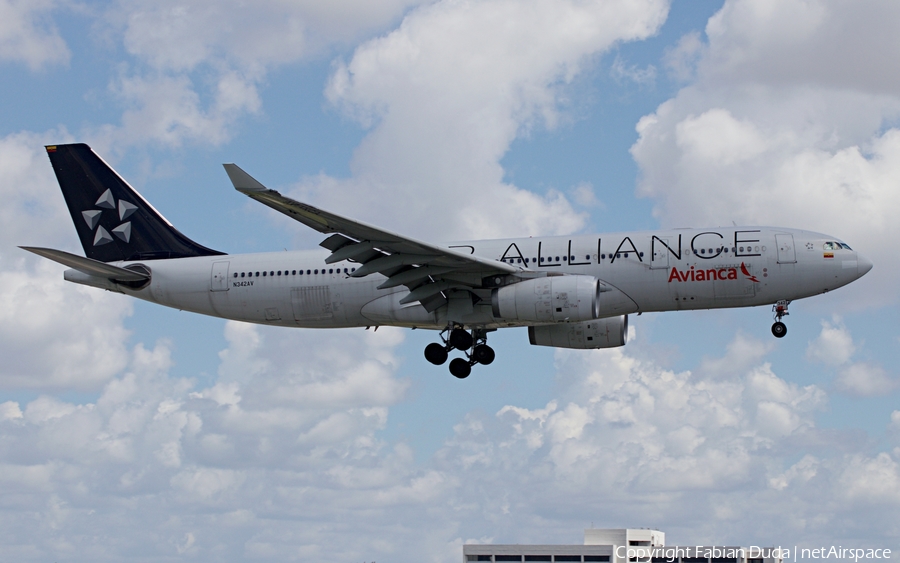 Avianca Airbus A330-243 (N342AV) | Photo 325792