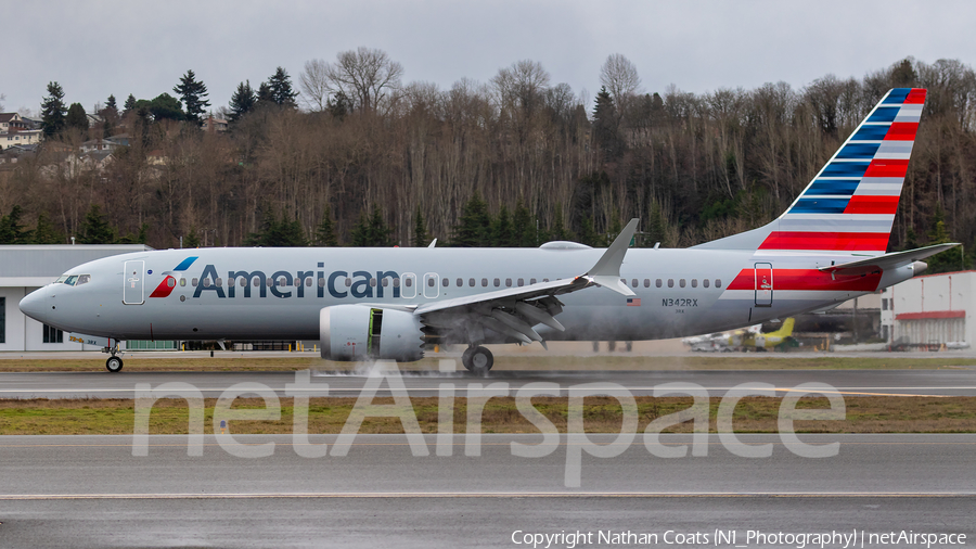 American Airlines Boeing 737-8 MAX (N342RX) | Photo 296644