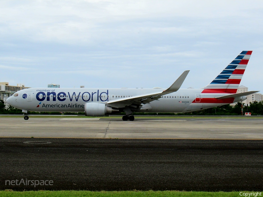 American Airlines Boeing 767-323(ER) (N343AN) | Photo 249322