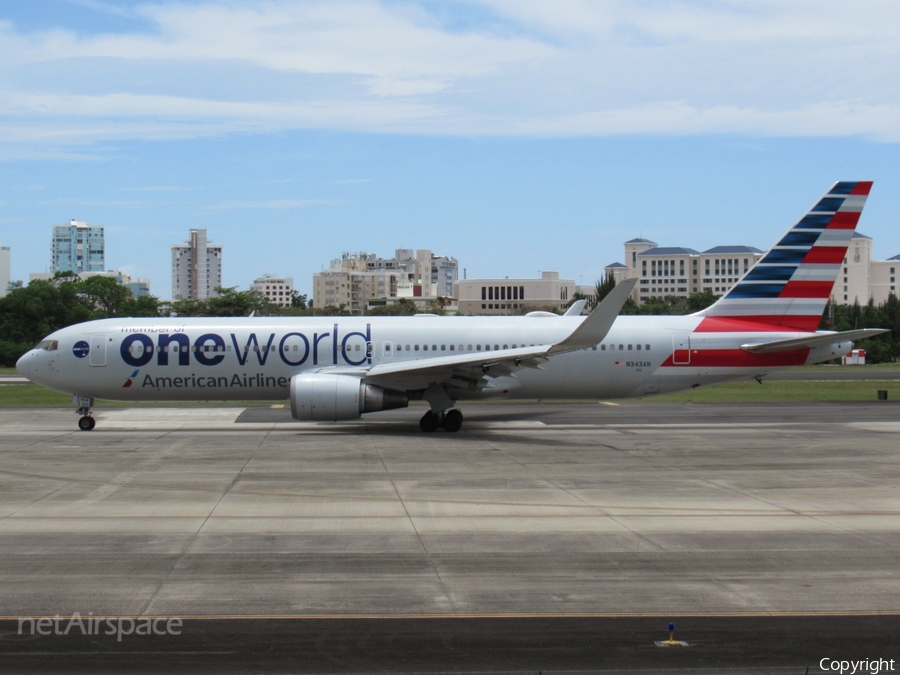 American Airlines Boeing 767-323(ER) (N343AN) | Photo 322699