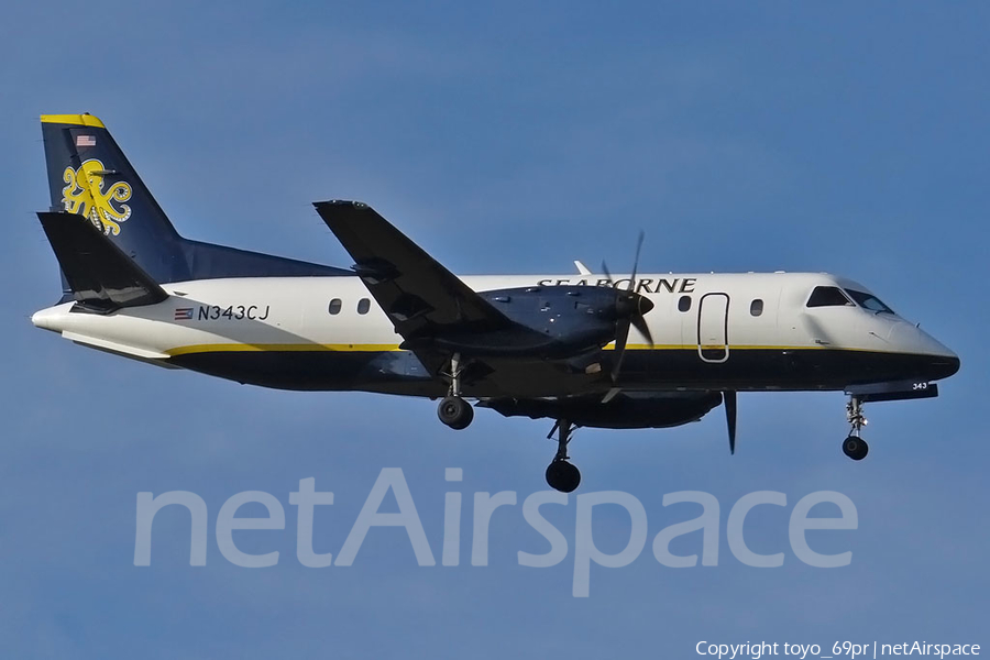 Seaborne Airlines SAAB 340B (N343CJ) | Photo 68146