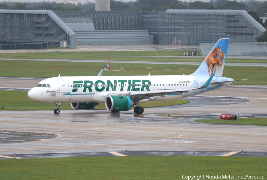 Frontier Airlines Airbus A320-251N (N343FR) | Photo 357978
