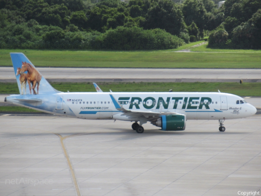Frontier Airlines Airbus A320-251N (N343FR) | Photo 518132