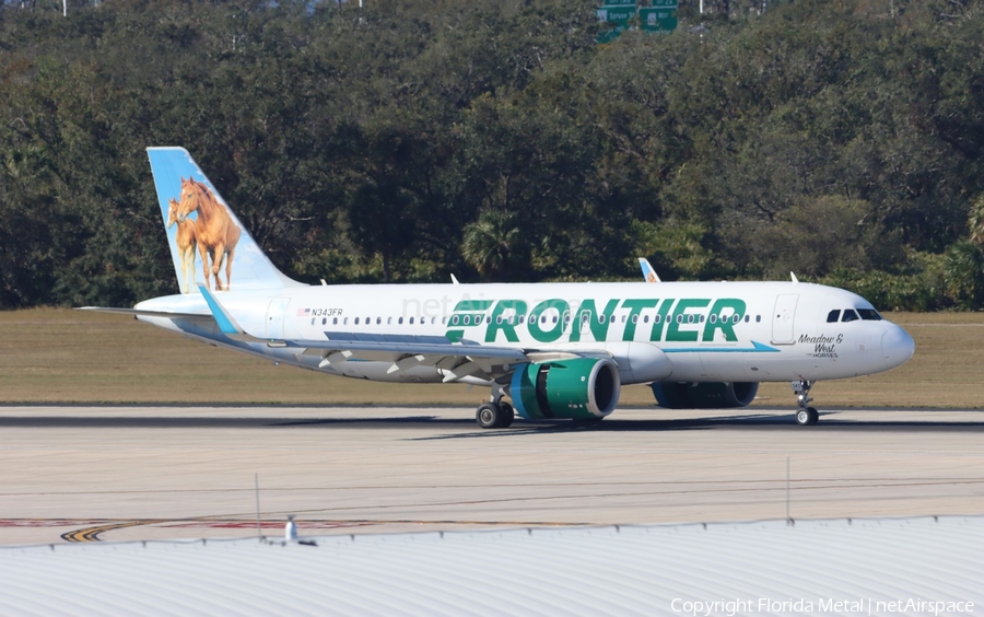 Frontier Airlines Airbus A320-251N (N343FR) | Photo 661914