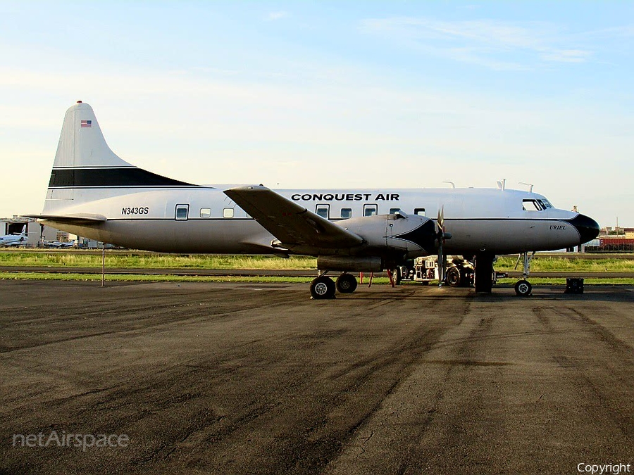 Conquest Air Cargo Convair C-131F Samaritan (N343GS) | Photo 190708