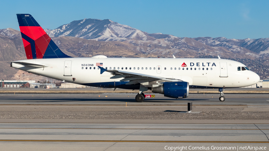 Delta Air Lines Airbus A319-114 (N343NB) | Photo 661203