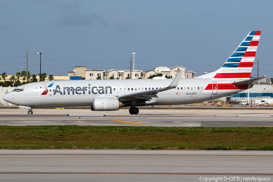 American Airlines Boeing 737-823 (N343PN) | Photo 613642