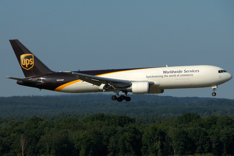 United Parcel Service Boeing 767-34AF(ER) (N343UP) at  Cologne/Bonn, Germany