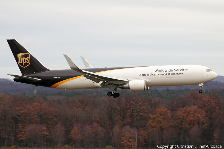 United Parcel Service Boeing 767-34AF(ER) (N343UP) | Photo 416284