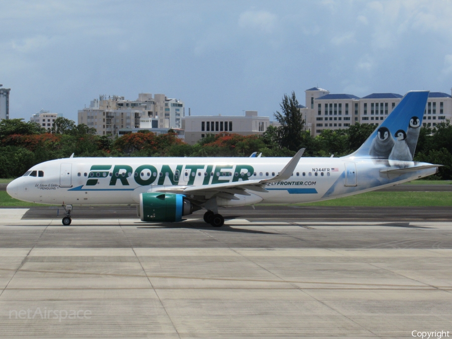 Frontier Airlines Airbus A320-251N (N344FR) | Photo 490813