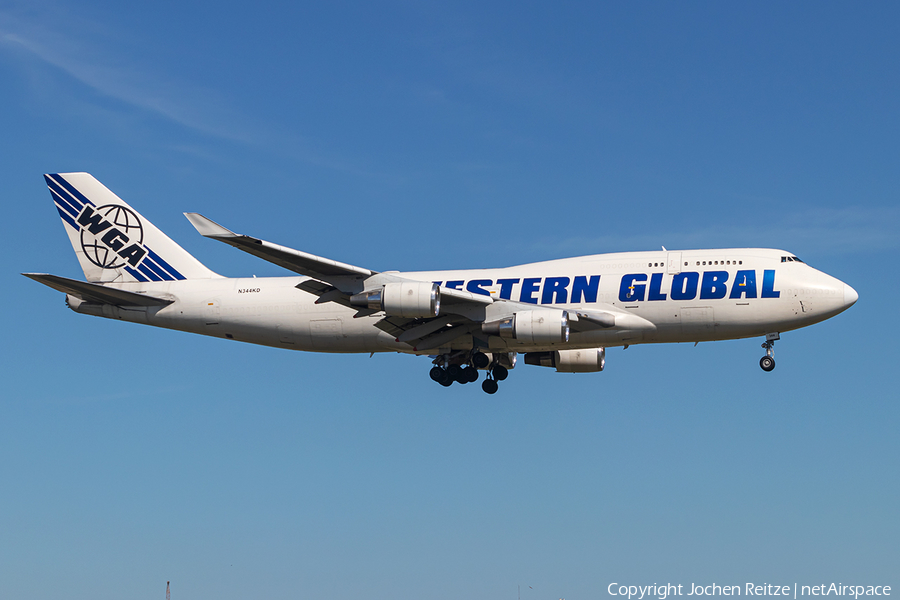 Western Global Airlines Boeing 747-446(BCF) (N344KD) | Photo 387676