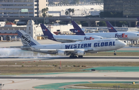 Western Global Airlines Boeing 747-446(BCF) (N344KD) at  Los Angeles - International, United States