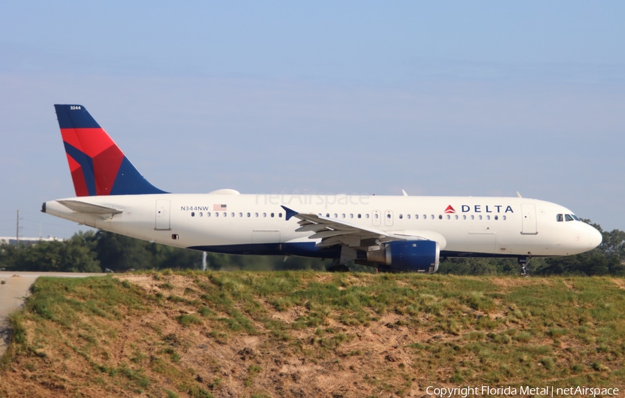 Delta Air Lines Airbus A320-212 (N344NW) | Photo 662850