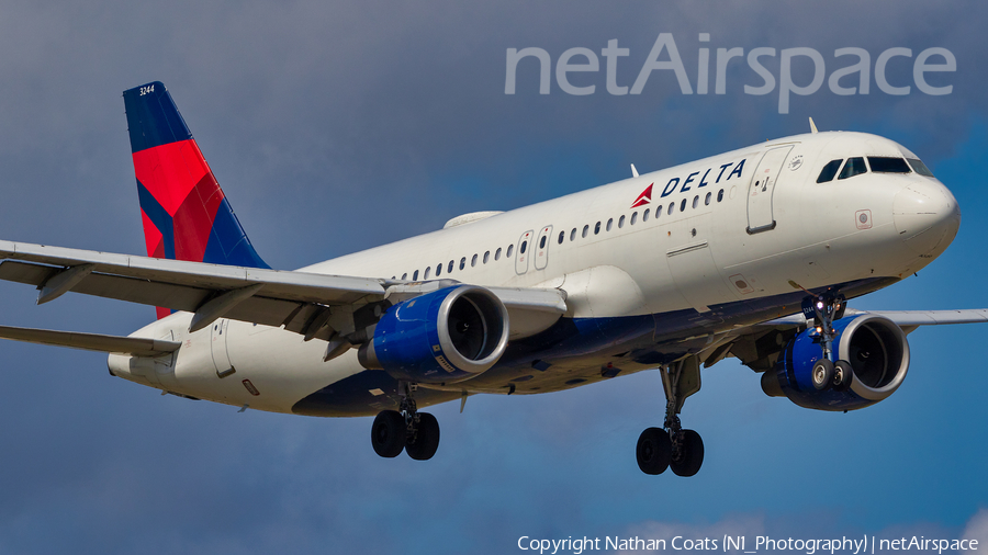 Delta Air Lines Airbus A320-212 (N344NW) | Photo 295220