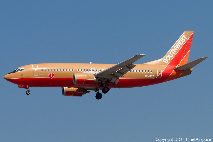 Southwest Airlines Boeing 737-3H4 (N344SW) | Photo 183241