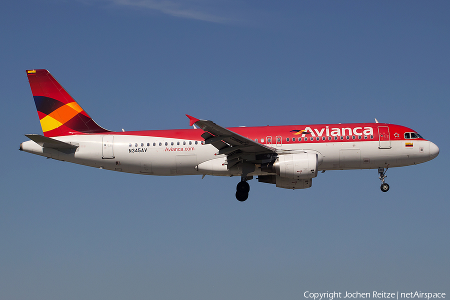 Avianca Airbus A320-214 (N345AV) | Photo 112685