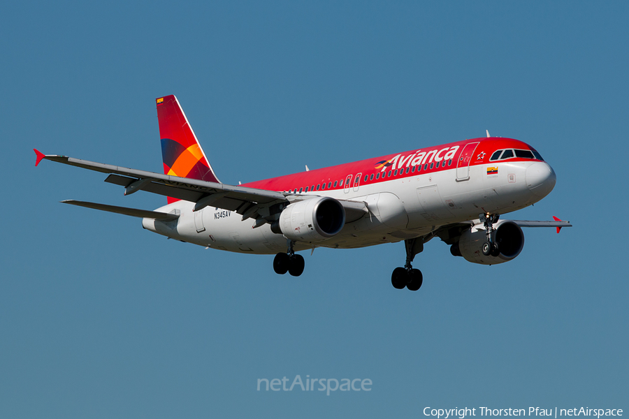Avianca Airbus A320-214 (N345AV) | Photo 134204