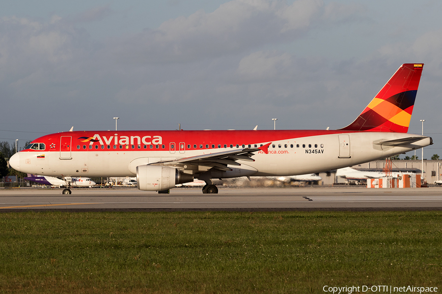 Avianca Airbus A320-214 (N345AV) | Photo 138780