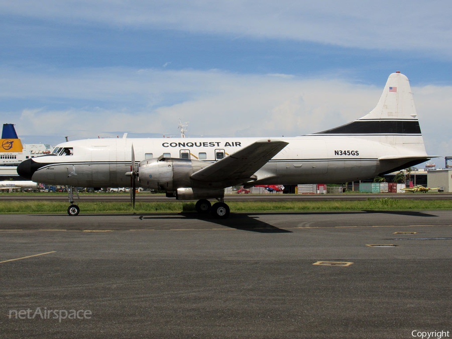 Conquest Air Cargo Convair C-131F Samaritan (N345GS) | Photo 193588