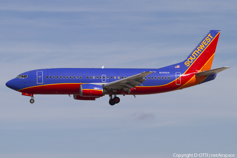 Southwest Airlines Boeing 737-3K2 (N345SA) | Photo 341748