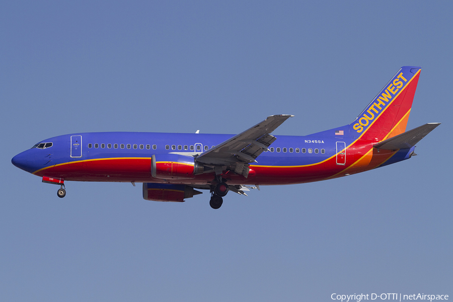 Southwest Airlines Boeing 737-3K2 (N345SA) | Photo 337767