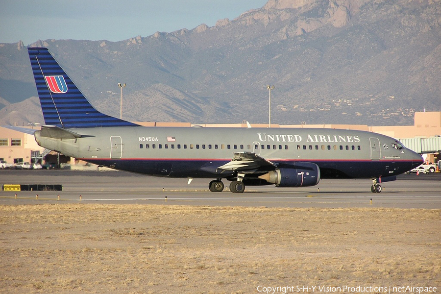 United Airlines Boeing 737-322 (N345UA) | Photo 547