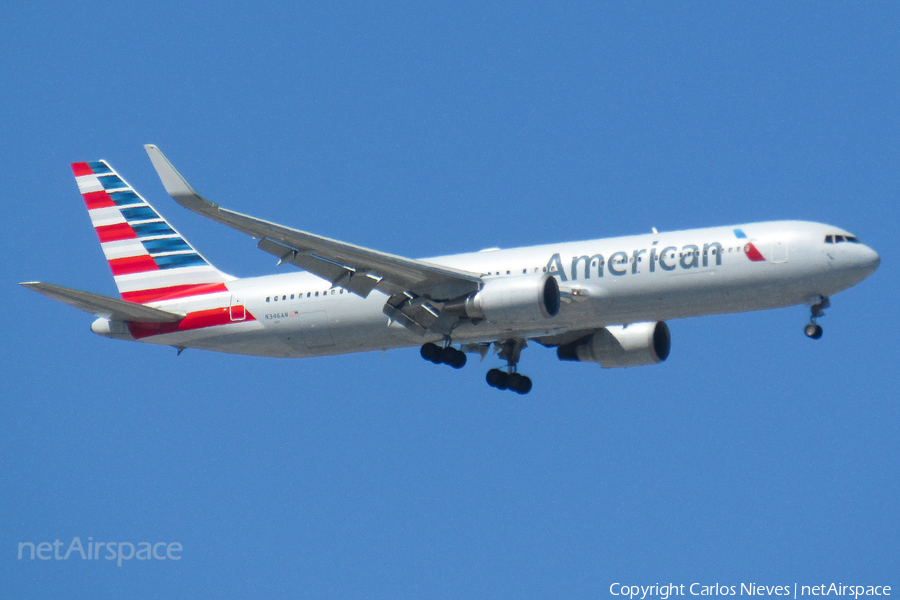 American Airlines Boeing 767-323(ER) (N346AN) | Photo 653978