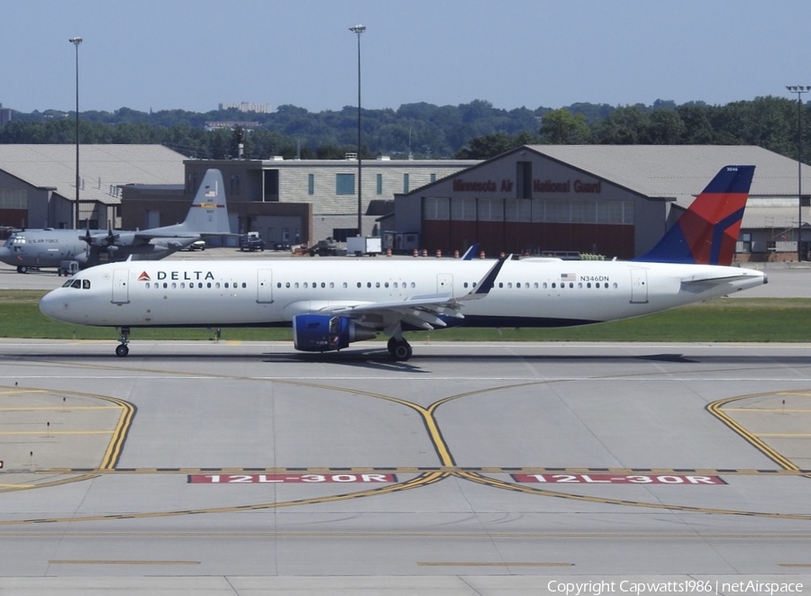 Delta Air Lines Airbus A321-211 (N346DN) | Photo 381337