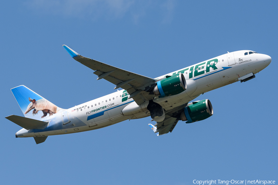 Frontier Airlines Airbus A320-251N (N346FR) | Photo 461336
