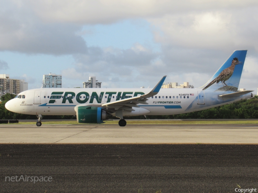 Frontier Airlines Airbus A320-251N (N346FR) | Photo 488665